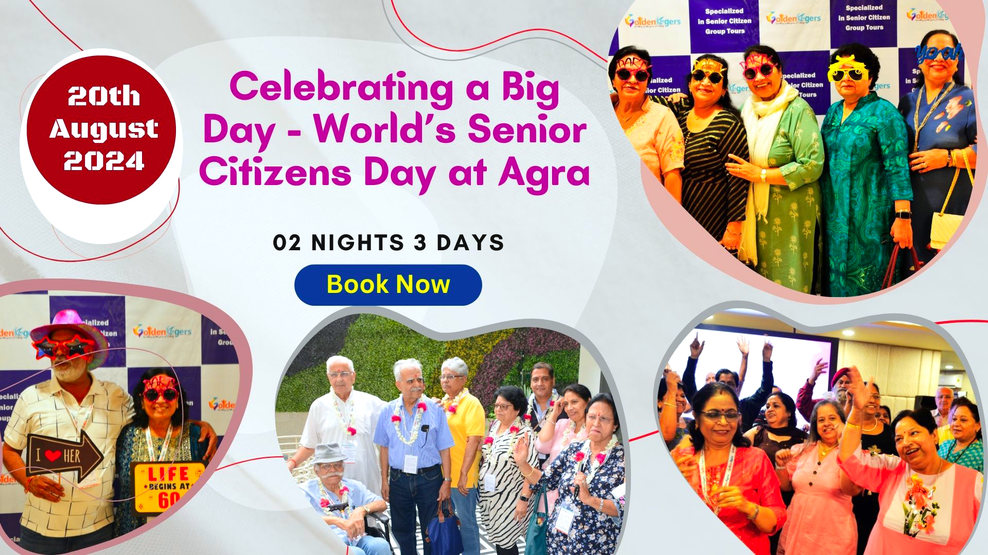 Senior Citizen Celebration Day Agra Tour