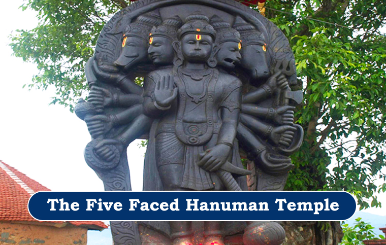 The Five Faced Hanuman Temple