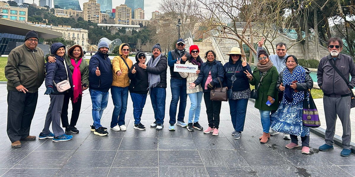 Baku Azerbaijan Senior Citizen Group Tour