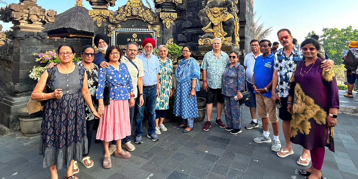 Senior Citizen Bali Group Tour