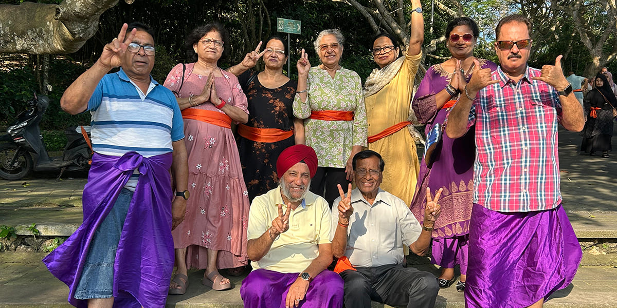 Senior Citizen Bali Group Tour