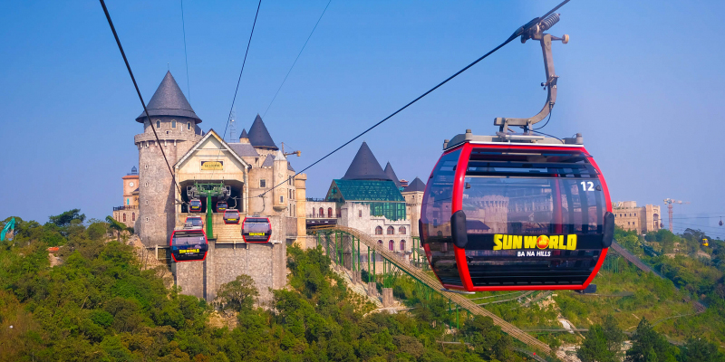 Cable Car in Da Nang