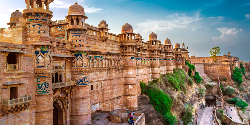 Senior Citizen Man Mandir Palace Vacation Tour