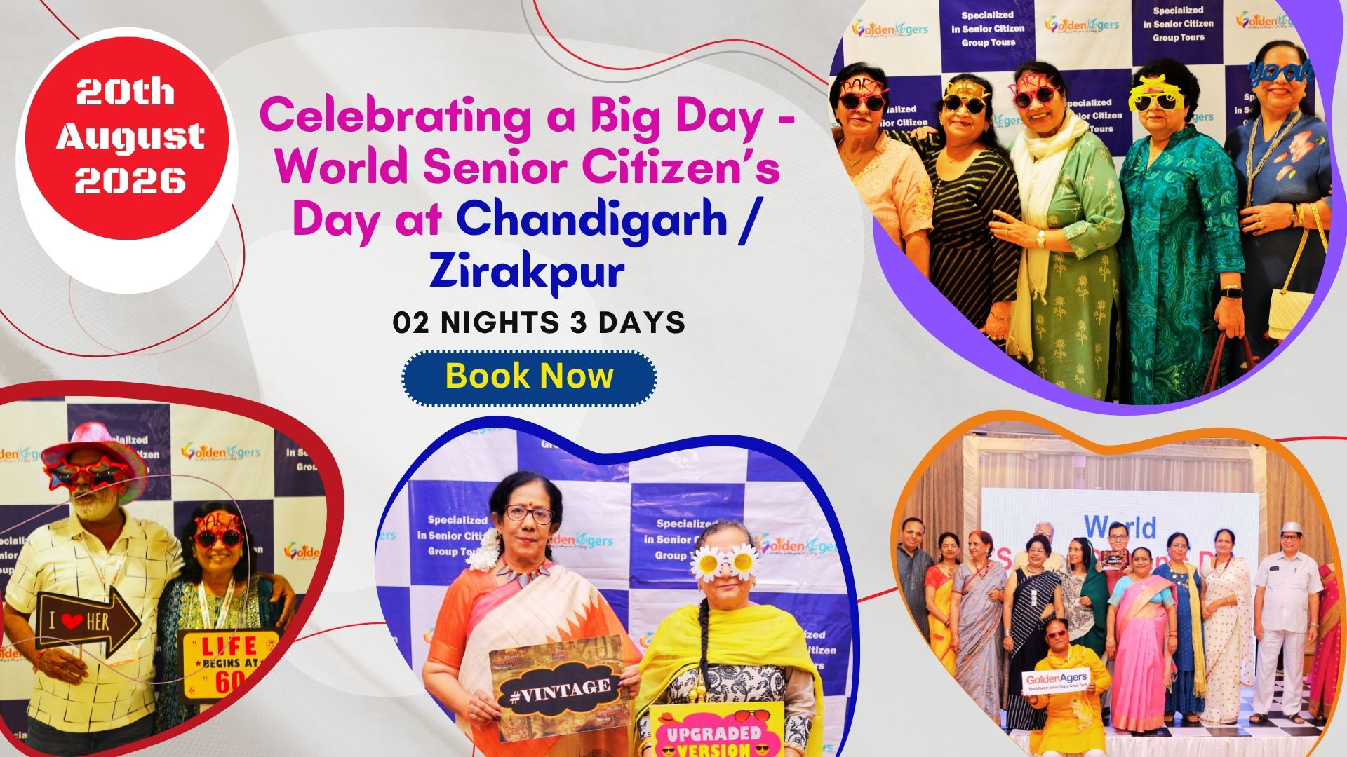 Senior Citizen Celebration Day Chandigarh Tour