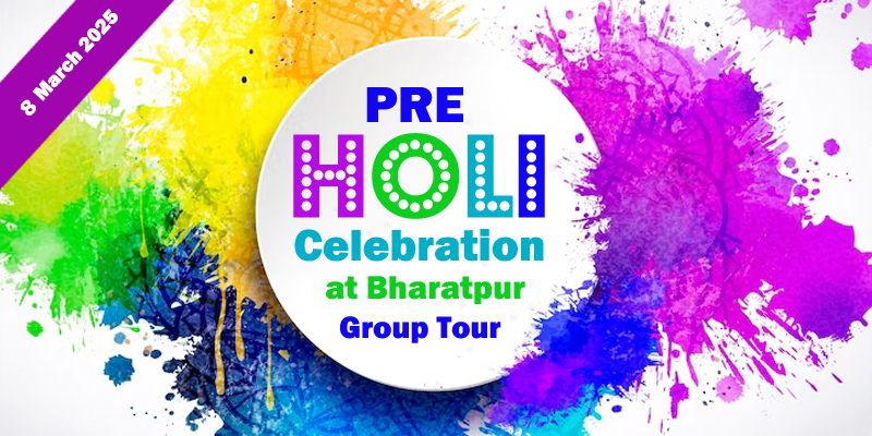 Holi Celebration at Bharatpur Tour