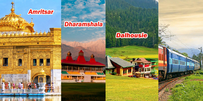 Amritsar Dharamshala Dalhousie Group Tour (with Train)