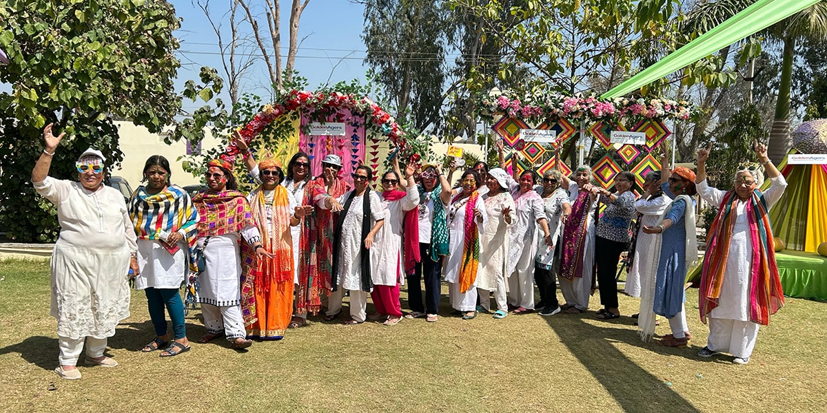 Holi Celebration Senior Citizen Group Tour