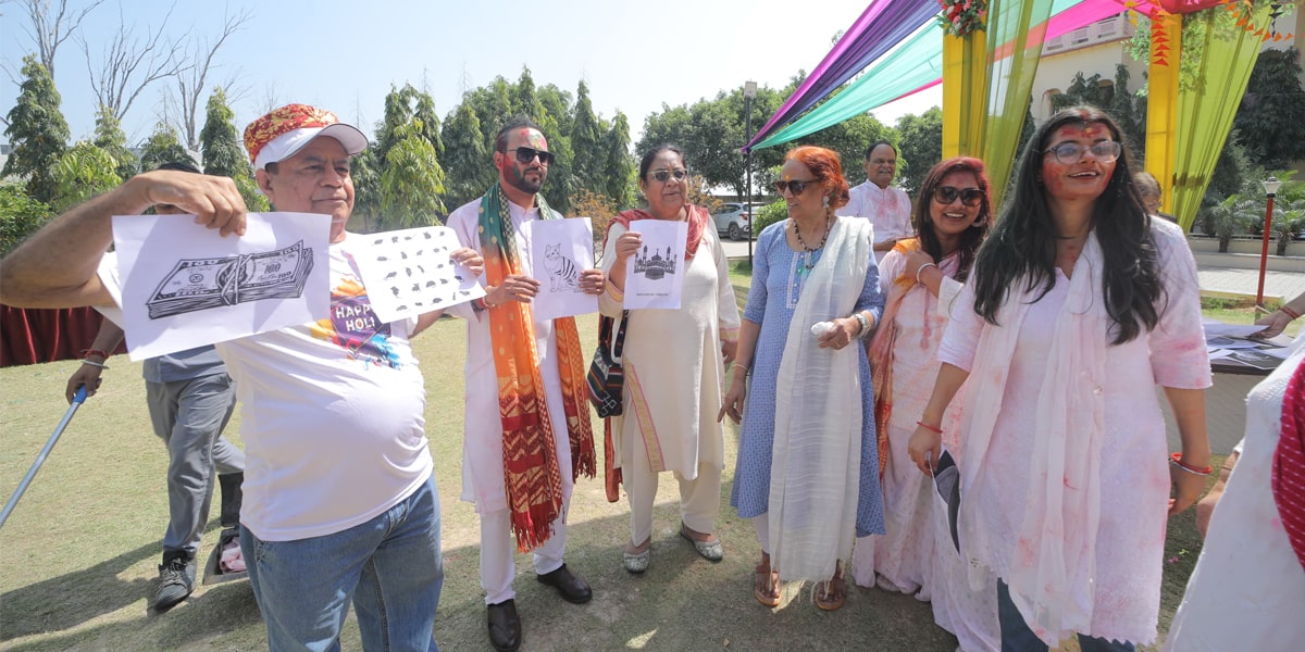 Holi Celebration Senior Citizen Group Tour