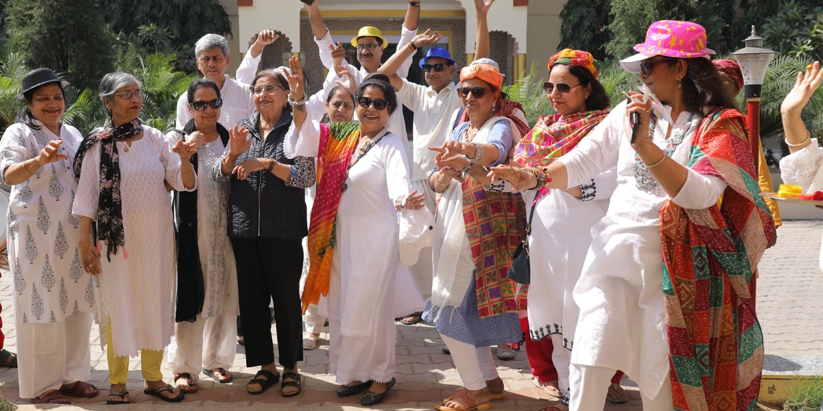 Holi Celebration Senior Citizen Group Tour