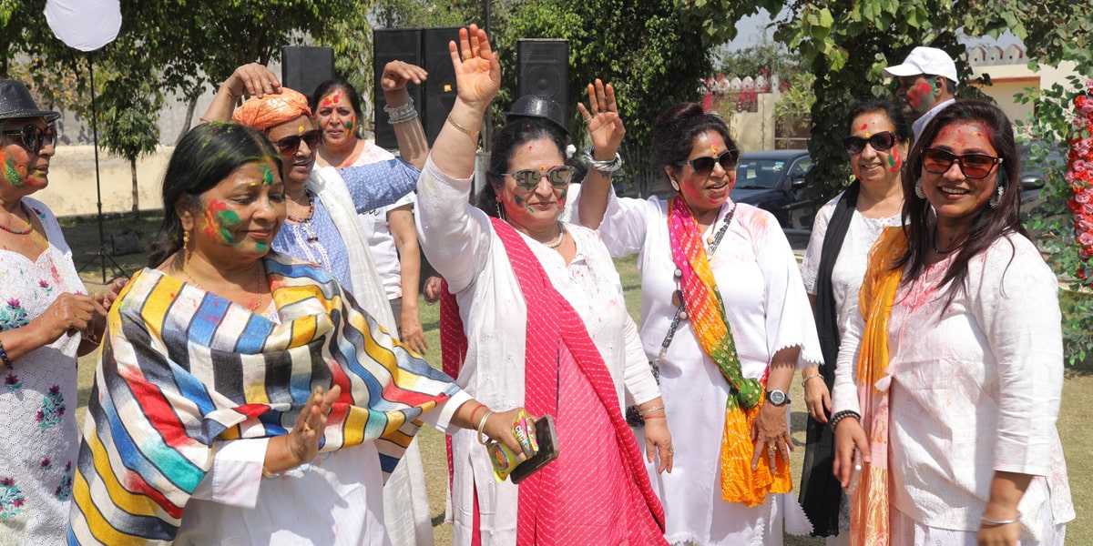 Holi Celebration Senior Citizen Group Tour