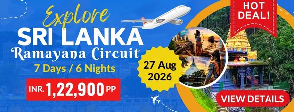 Srilanka Ramayana Circuit Senior Citizen Group Tour