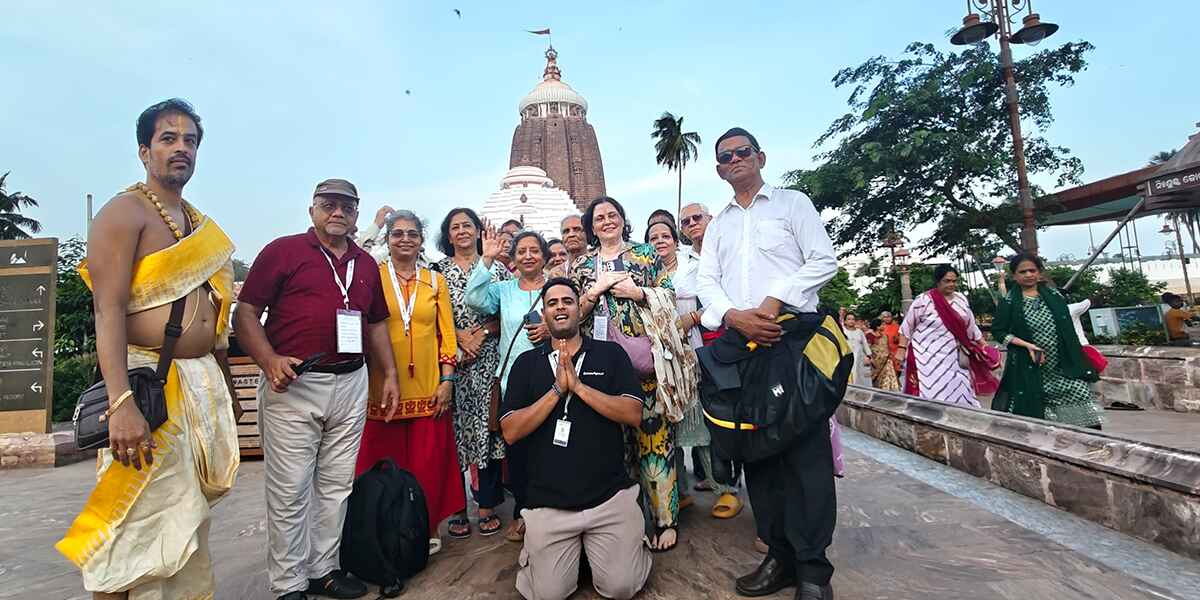 Senior Citizen jagannath puri Group Tour