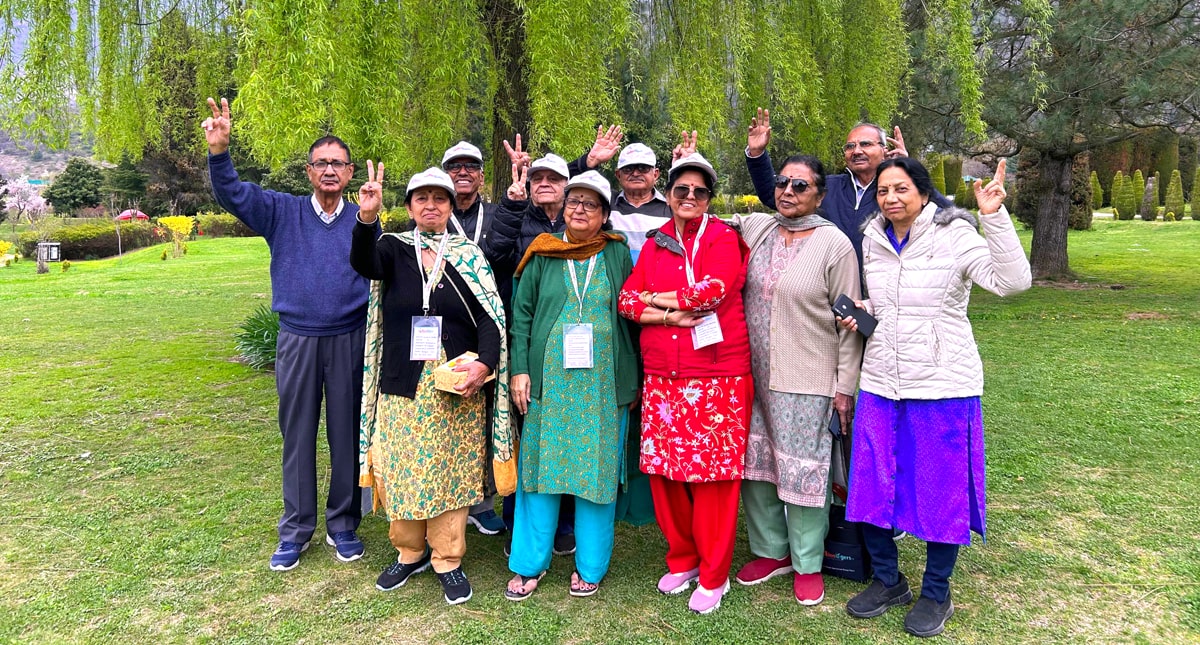 Senior Citizen Kashmir Group Tour