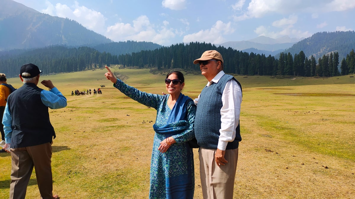 Senior Citizens Kashmir Group Tour